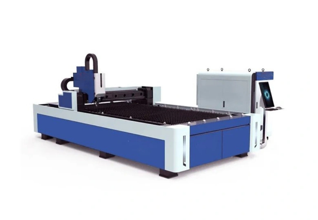 Einzeltisch-Faserlaser-Schneide maschine