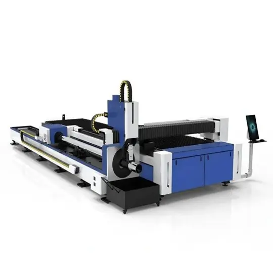 Faserlaser-Schneide maschine mit doppeltem Verwendung zweck